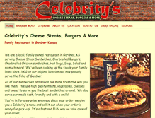 Tablet Screenshot of celebcafes.com